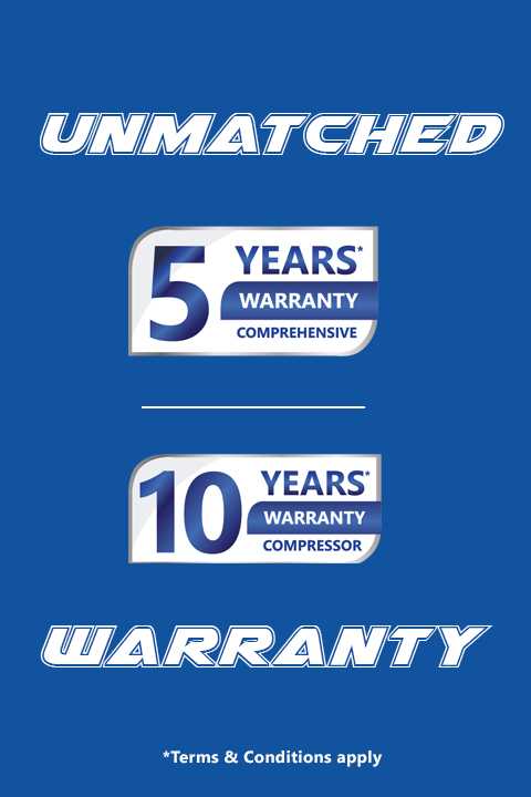 We've Got You Covered - Discover our exclusive comprehensive warranty